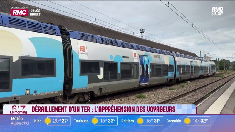 Déraillement d'un TER : L'appréhension des voyageurs
