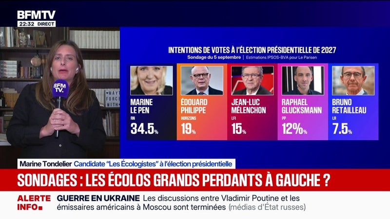 Présidentielle 2027: "Personne ne gagnera seul" à gauche, déclare Marine Tondelier, candidate (Les Écologistes) à l'élection