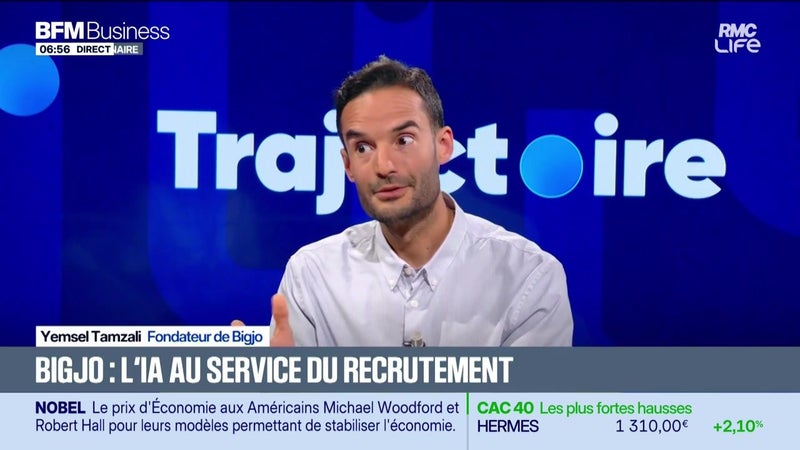 Trajectoire : Bigjo, l'IA au service du recrutement - 13/10