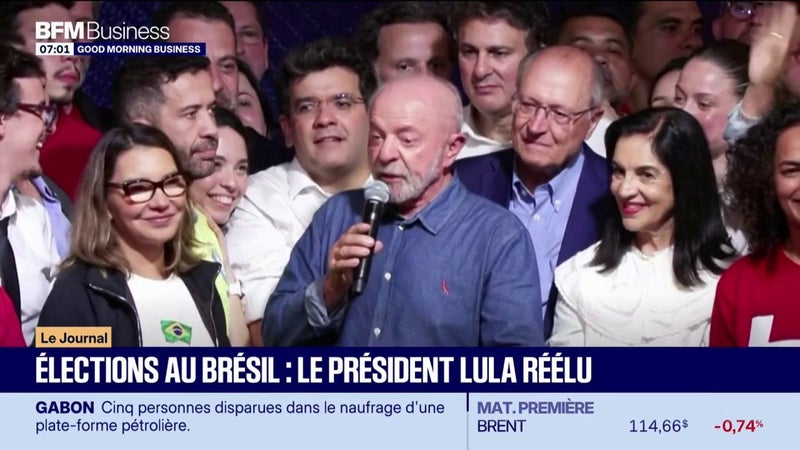 Élections au Brésil : le président Lula réélu