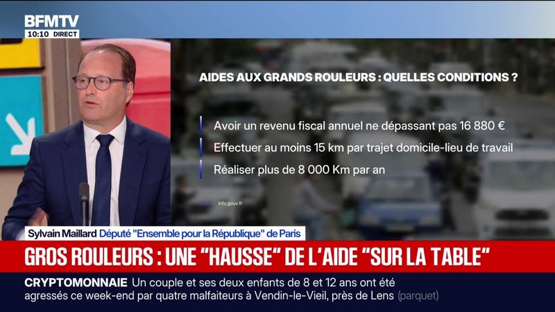 Carburant: "Il faut que les gens aient les moyens, à la fin du mois, de payer", souligne Sylvain Maillard, député EPR
