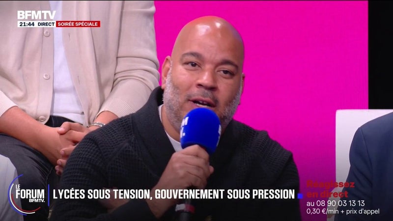 FORUM BFMTV - Lycées bloqués: "On a un mouvement lycéen qui, malheureusement, n'est pas assez organisé", estime Reda Didi, fondateur de l'association Graines de France