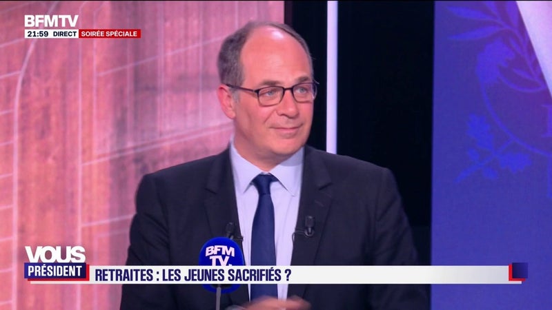 Réforme des retraites: Emmanuel Maurel veut revenir à "62 ans" et est "totalement hostile" à la capitalisation