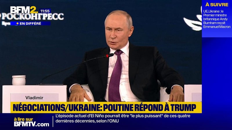"Tout cela est efficace, tout cela fonctionne": Vladimir Poutine affirme que le dialogue avec les États-Unis n'est pas rompu