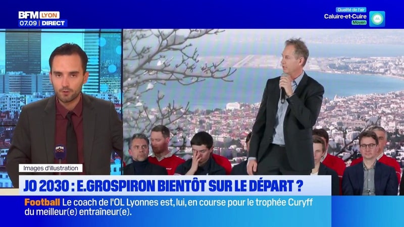 JO 2030: Egard Grospiron bientôt sur le départ ?