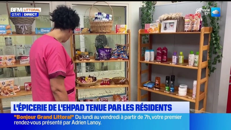 A Coquelles, une épicerie est tenue par les résidents