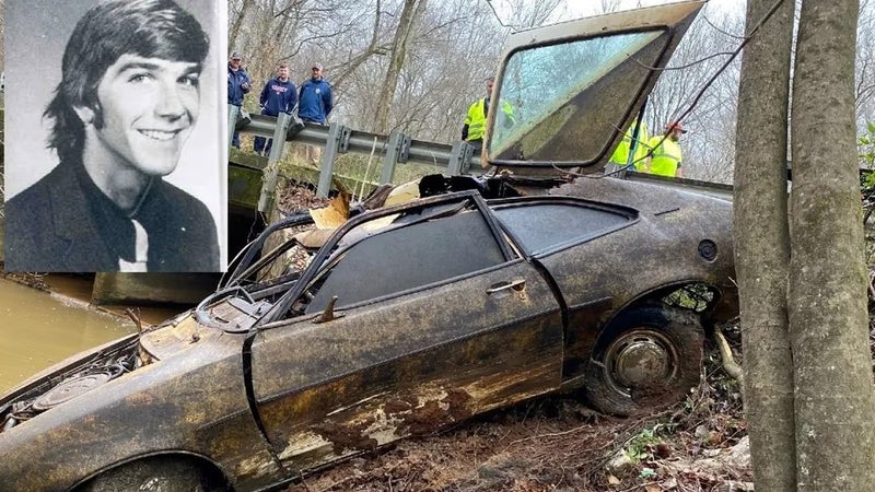 La voiture de Kyle Clinkscales a été retrouvée en Alabama dans un ruisseau en 2021.