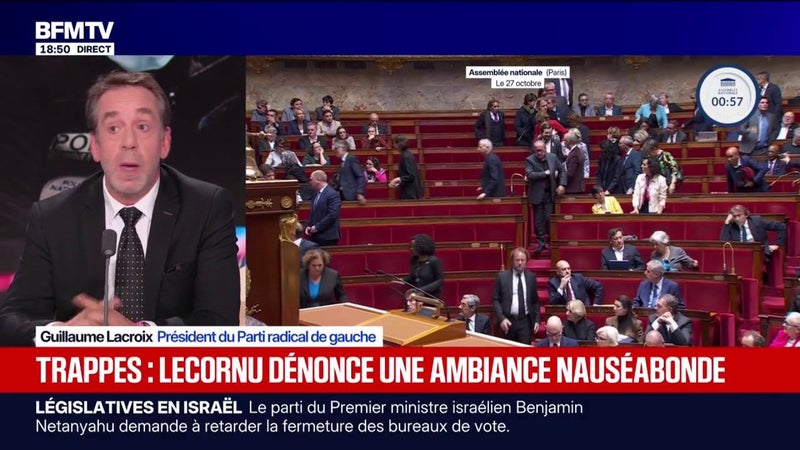 Attentat raciste dans les Yvelines: "Chaque fois qu'un enfant de ce pays tombe de la haine, je pleure", raconte Guillaume Lacroix, président du Parti radical de gauche