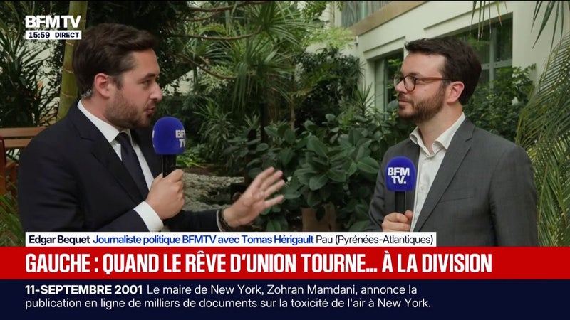 Participation de François Ruffin à la primaire: "Je ne suis pas sûr que tout le monde le souhaite", reconnaît Arthur Delaporte, député PS du Calvados