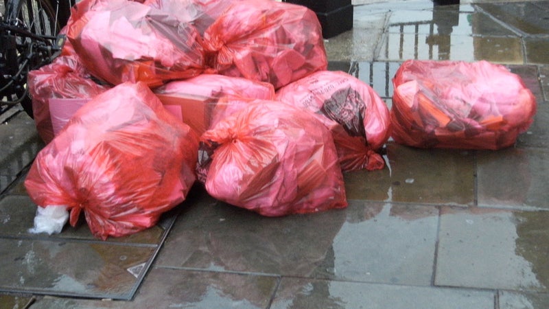 Collecte des déchets: des amendes bientôt appliquées en cas d'incivilités dans la Vienne