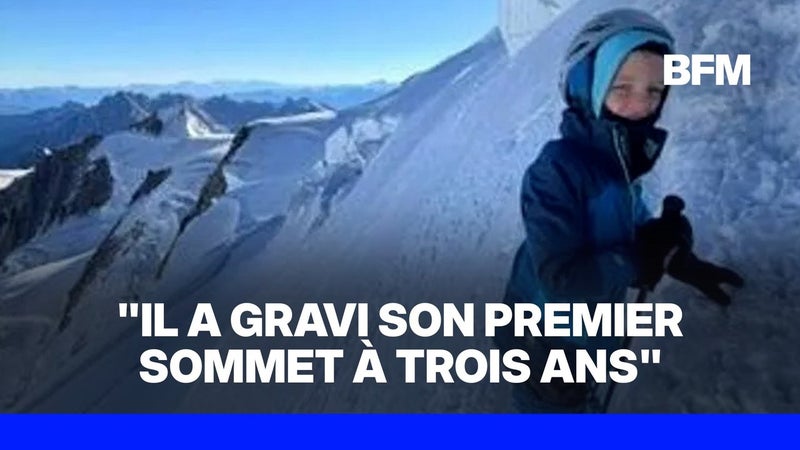 Lelio, 9 ans, a gravi le sommet du Mont-Blanc avec son père, les internautes divisés