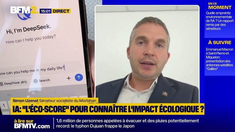 Empreinte environnementale de l'IA: bientôt un "éco-score" sur le modèle du "nutri-score"?