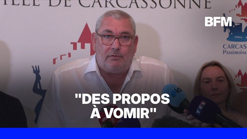 Propos racistes de policiers municipaux: le maire RN de Carcassonne dénonce des déclarations "scandaleuses"