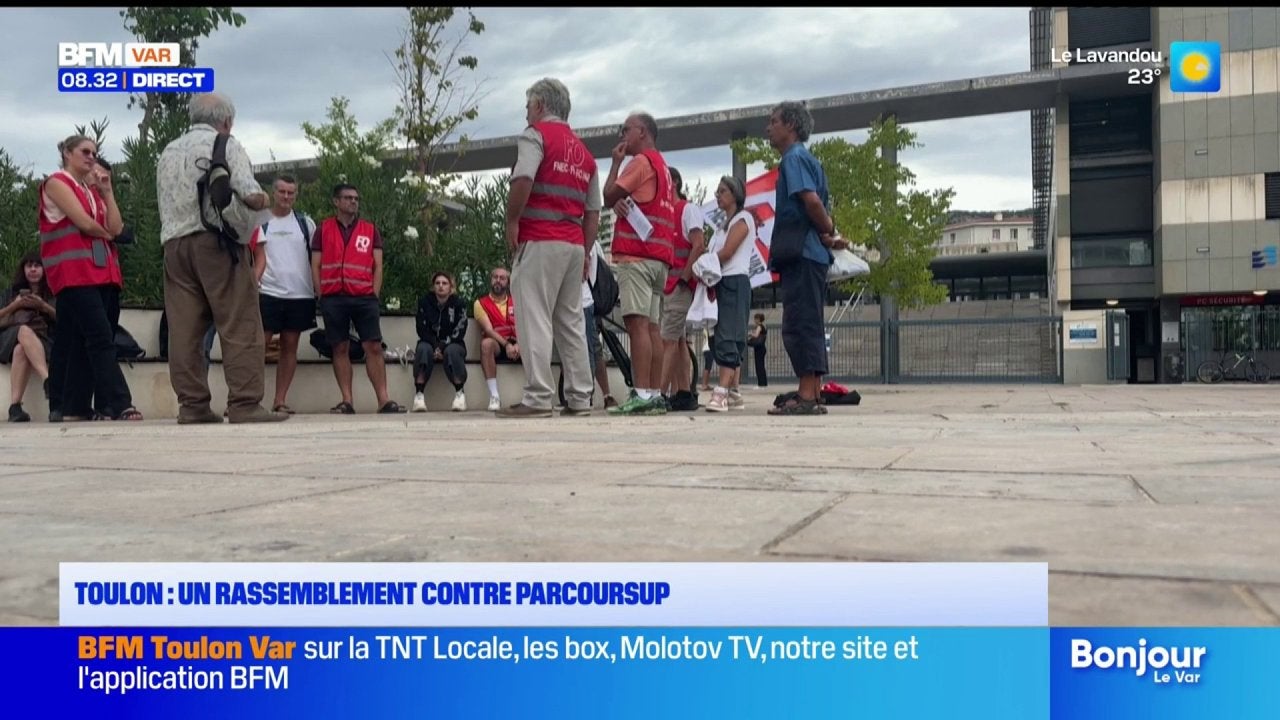 Toulon : un rassemblement contre Parcoursup