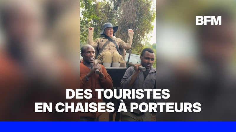 Des touristes portés par des Ougandais: la pratique qui choque et rappelle l’époque coloniale