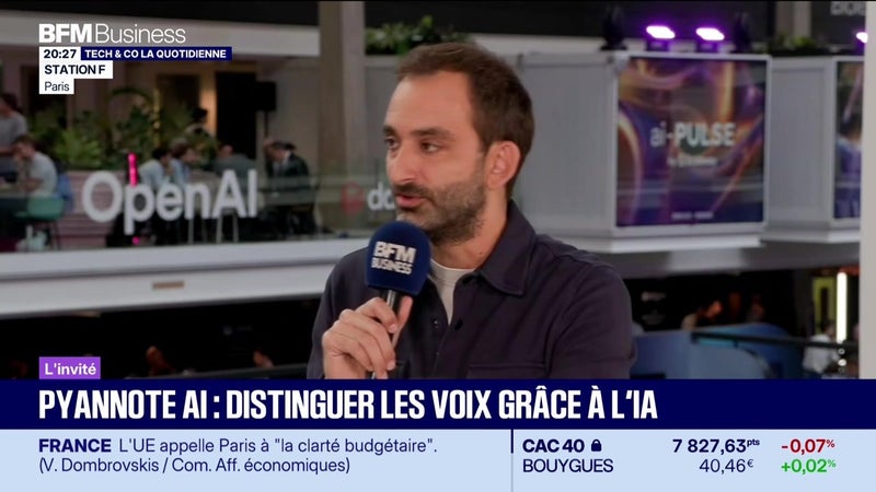 Vincent Molina (PyannoteAI) : pyannoteAI, distinguer les voix grâce à l'IA - 13/10