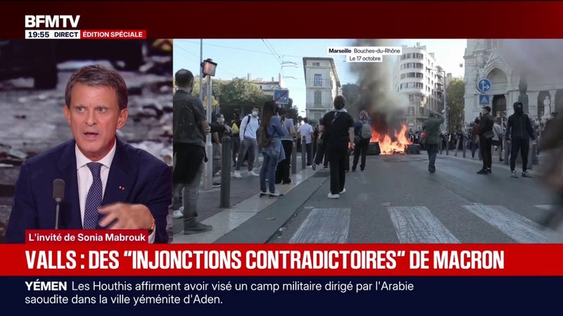 Manuel Valls, ancien Premier ministre, estime qu'il y a "un échec, en partie, de l'intégration, du rapport à la France"
