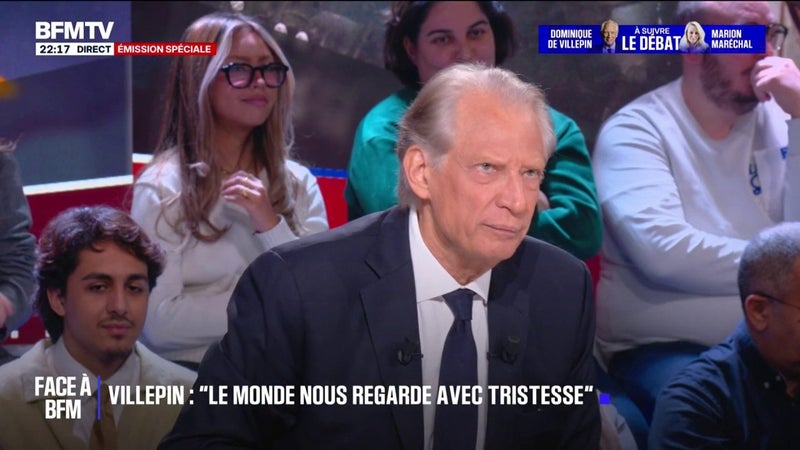 Comparé à un "crooner qui veut faire sa dernière tournée", Dominique de Villepin se défend de vouloir se "mettre en avant"