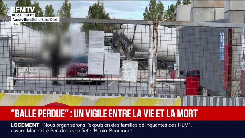 Un agent de sécurité du chantier du Grand Paris entre la vie et la mort après avoir été blessé par balle à Aubervilliers