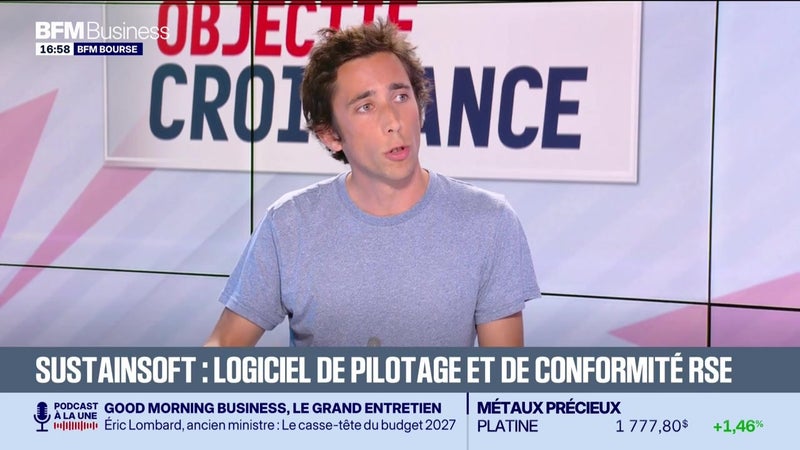 Jules Pigassou (SustainSoft) : SustainSoft, logiciel de pilotage et de conformité RSE - 27/09