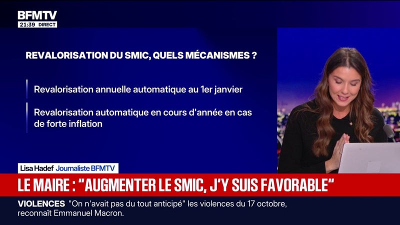 LES ÉCLAIREURS - Revalorisation du SMIC, quels mécanismes ?