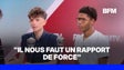 Colère des lycéens: Louis Letoublon et Nathanël Combary, syndicalistes lycéens, prennent la parole