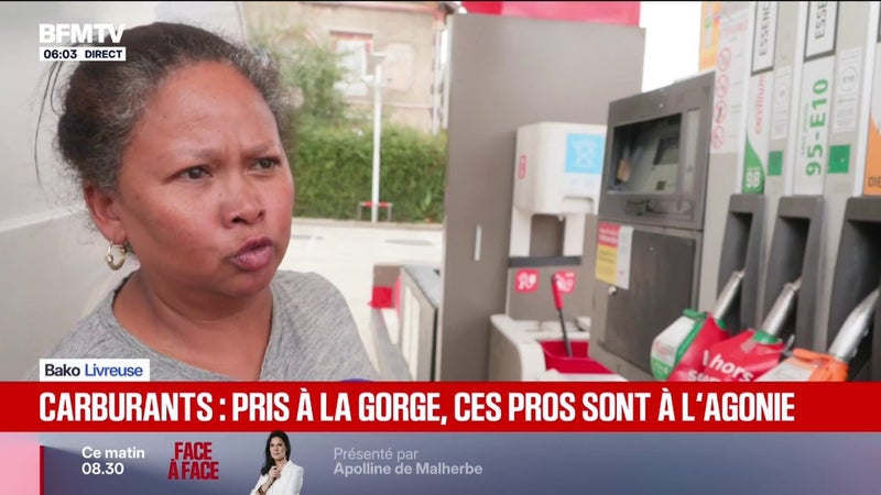 Prix des carburants: les professionnels pris à la gorge
