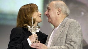 Claude Chabrol et Isabelle Huppert 