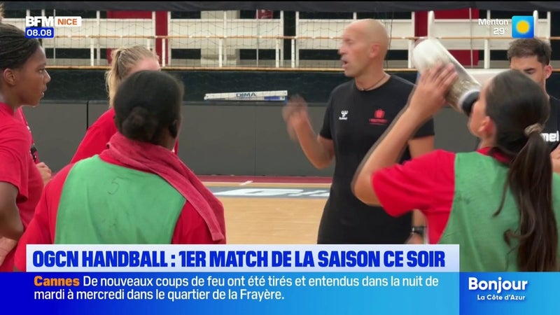 Premier match de la saison pour les joueuses de l'OGC Nice handball ce jeudi soir