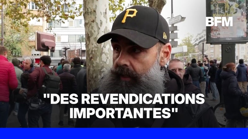 24 octobre: "Il est important de venir soutenir les lycéens qui ont des revendications importantes pour leur avenir", estime Jérôme Rodrigues, figure du mouvement des Gilets jaunes