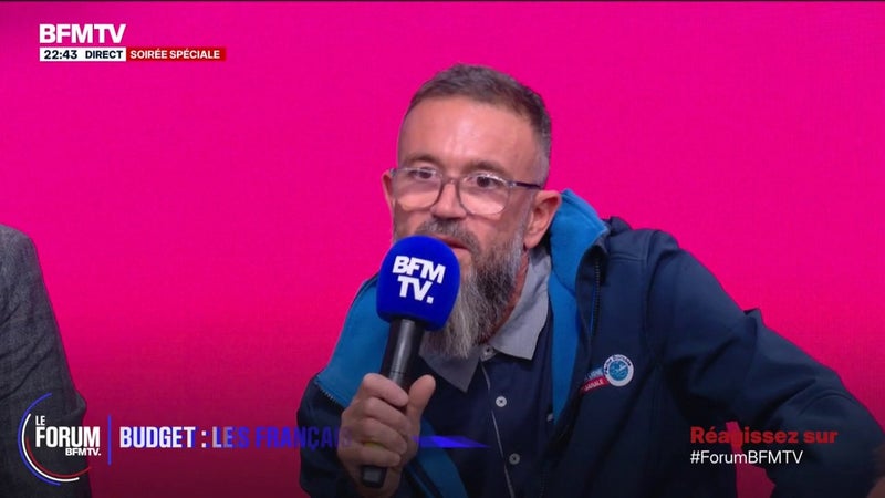 FORUM BFMTV - Budget: "La dette est là et il va bien falloir la payer", note Vincent, pêcheur professionnel