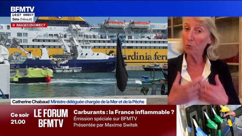 "Le gouvernement a mis les pêcheurs en première ligne des secteurs à soutenir", affirme Catherine Chabaud, Ministre déléguée chargée de la Mer et de la pêche