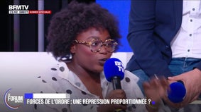 FORUM BFMTV - Mouvement lycéen: "Quand on a des élèves qui sont éborgnés, qui finissent handicapés, l'État a du sang sur les mains", affirme Danièle, étudiante en droit