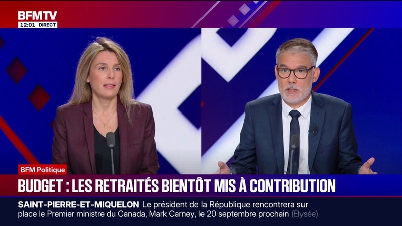 Budget 2027: Olivier Faure, premier secrétaire du PS, estime qu'il n'est "pas juste" de faire contribuer la majeure partie des retraités. "À 2.000 euros, on est pas riche."