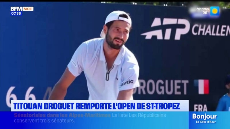Open de Saint-Tropez : Titouan Droguet s'offre un deuxième sacre en trois semaines