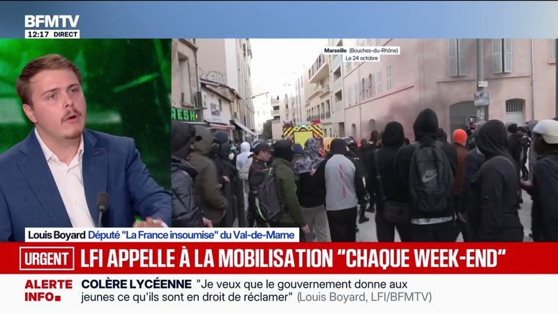 Attentat raciste à Trappes: Louis Boyard, député LFI du Val-de-Marne, dénonce "le racisme ambiant actuellement dans le pays"