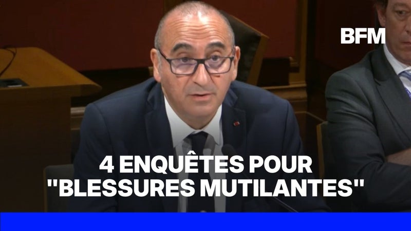 Colère lycéenne: 36 enquêtes ouvertes par l'IGPN dont quatre pour des "blessures mutilantes", annonce le ministre de l'Intérieur, Laurent Nuñez