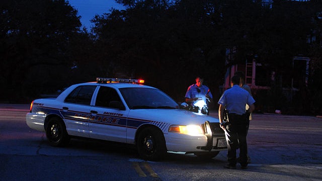 Police, au Texas (image d'illustration)