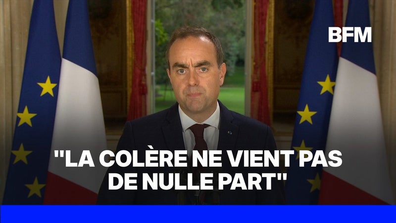 Lycées: Sébastien Lecornu assure que "les forces de l'ordre n'ont pas pour instruction d'affronter les lycéens"
