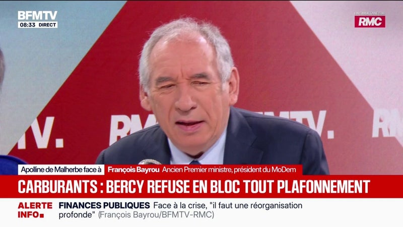 TotalEnergies: Bayrou, ancien Premier ministre et président du MoDem, refuse de "cibler une entreprise française au bénéfice de ses concurrents étrangers"