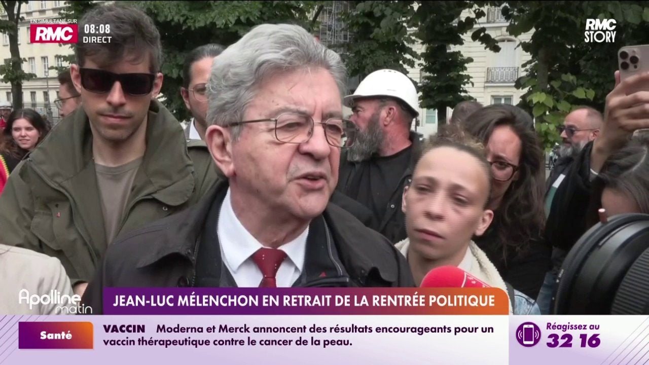 Jean-Luc Mélenchon en retrait de la rentrée politique