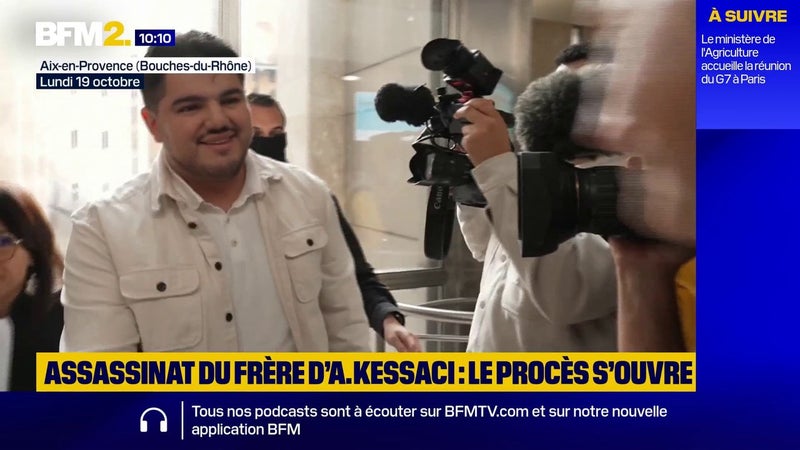 "Ici pour la justice, pas la vengeance": Amine Kessaci arrive au procès des accusés de l’assassinat de son frère