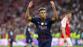 Désiré Doué lors de la finale du PSG en Ligue des champions, 30 mai 2026