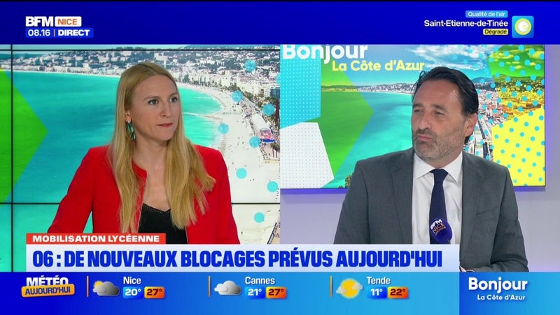 Lycées bloqués : « Il faut prôner le retour à l’ordre », réagit Ladislas Polski, maire de La Trinité