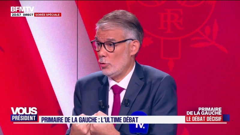 "Vous avez réussi à faire tourner une primaire socialiste autour de Jean-Luc Mélenchon", regrette Olivier Faure