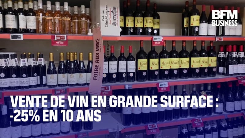 La consommation de vin chute toujours plus bas