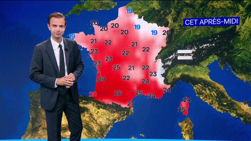 Le soleil s'impose partout en France, avec des températures comprises entre 19°C et 28°C... La météo de ce mercredi 14 octobre
