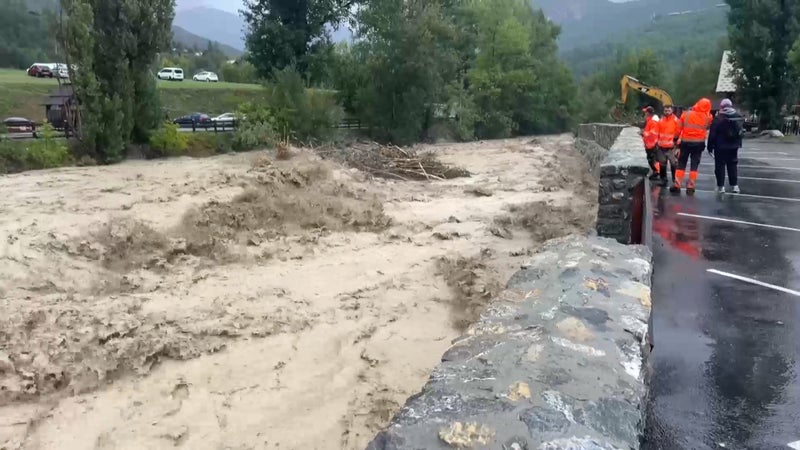 Plus de 200 personnes évacuées après des crues importantes dans les Hautes-Alpes