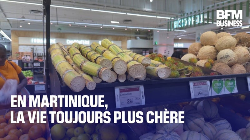 En Martinique, la vie toujours plus chère