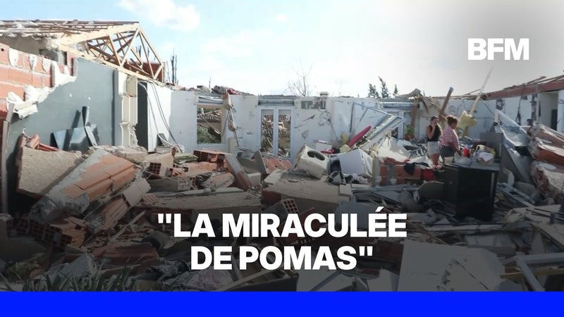 Tornade à Pomas: sa femme enceinte survit sous 300 kilos de décombres